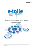 Manuel d`installation pour patient pour Windows - e