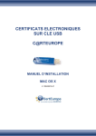 certificats electroniques sur cle usb c@rteurope