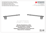 Manuale d`Installazione e d`Uso Manuel d`Installation et Utilisation