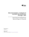 Manuel d`installation, utilisation et entretien de la famille Sun