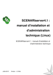 SCENARIserver4.1 : manuel d`installation et d`administration