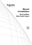 Manuel d`installation StruxureWare Data Center Expert
