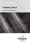 Thermomax - manuel d`installation