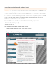 Installation de l`application VitruV