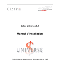 Dollar Universe v5.1 Manuel d`installation