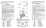 Anti-Lock Brake Pressure Test Kits