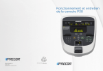 Fonctionnement et entretien de la console P30