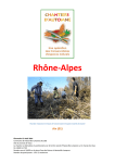 Rhône-Alpes - Fédération des Conservatoires d`espaces naturels