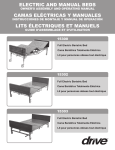 electric and manual beds camas eléctricas y