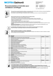 Recommandations d`entretien pour ventilateurs