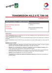transmission axle 8 fe 75w-140
