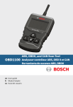 OBD1100 - Bosch Diagnostics