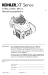 Manuel du propriétaire XT650, XT675, XT775
