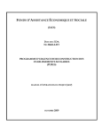 Emergency School Reconstruction Programme (PURES) (fr)