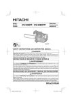 CS 33EDT / CS 33EDTP - Hitachi Power Tools