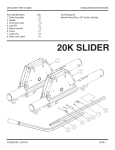 20K SLIDER - Cequent Performance Products