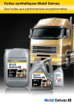 Mobil delvac synthetic oils and flagship lubricants brochure