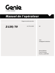 Manuel de l`op&eacute;rateur