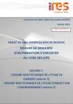 résumés non techniques - Internet des Services de l`Etat du Puy