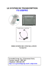 Manuel Français FS-USB PRO. PDF