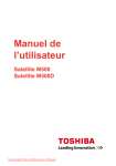 Toshiba SATELLITE M500-ST5401 User Guide Manual Operating