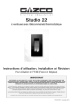 Studio 22 A Ventouse Guide Installation