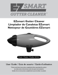 EZsmart Gutter Cleaner Limpiador de Canaletas
