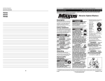 Abrasive Siphon Blasters Notes Notes Notas