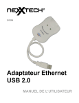 Adaptateur Ethernet USB 2.0