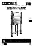 iNStRUCtiONS d`UtiLiSAtiON, dE S&eacute;CURit&eacute; Et d