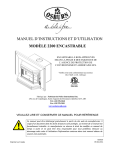 manuel d`instructions et d`utilisation modèle 2200