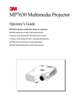 video 3M MP7630 - Documents - Sen