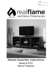 Mantel Assembly Instructions