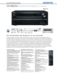 TX-NR414 Ampli-tuner A/V réseau 5.1 canaux