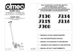 70200131-2_Manuale J130-J214-J215-J216-J300 5 lingue