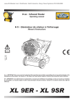 XL 9ER - XL 9SR - Select Sprayers