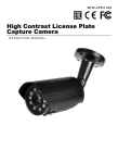 High Contrast License Plate Capture Camera