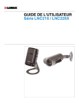 Série LNC216 / LNC226X GUIDE DE L`UTILISATEUR