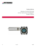 Instructions - Detector Electronics Corporation.