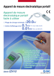 S&eacute;rie IZH10 Appareil de mesure &eacute;lectrostatique portatif