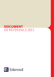 Consultez le document de référence 2011