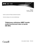 CNR-128r1 - Téléphones cellulaires AMRT