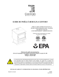 GUIDE DU PO&Ecirc;LE &Agrave; BOIS E.P.A CENTURY