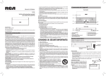 CONSIGNES DE S&Eacute;CURIT&Eacute; IMPORTANTES