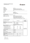 Smarty_D&eacute;claration des Performances
