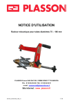 NOTICE D`UTILISATION