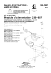 Module d`alimentation 239--857