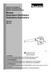 Blower Aspirateur-Ventilateur Sopladora Aspiradora