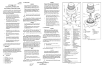 instruction sheet for pulsator® plus strobe lights