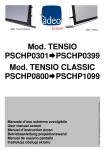 Mod. TENSIO PSCHP0301  PSCHP0399 Mod. TENSIO CLASSIC